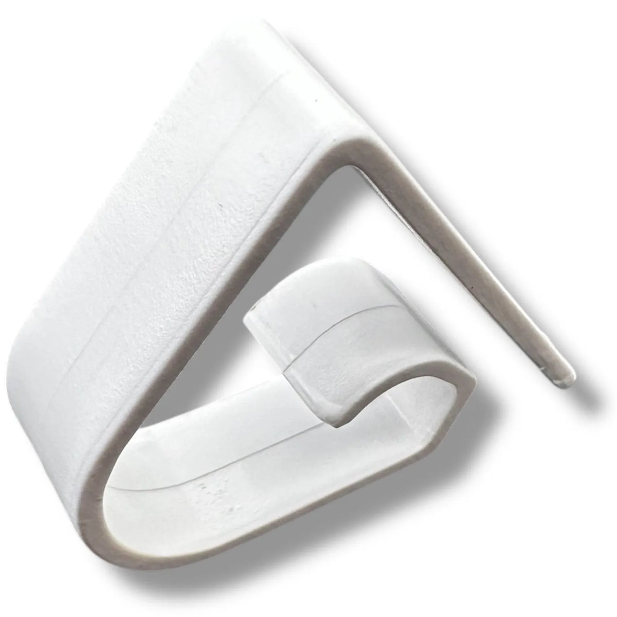 Pince pour nappe de table en plastique - Serre nappes blanc Pince pour nappe de table en plastique - Serre nappes blanc