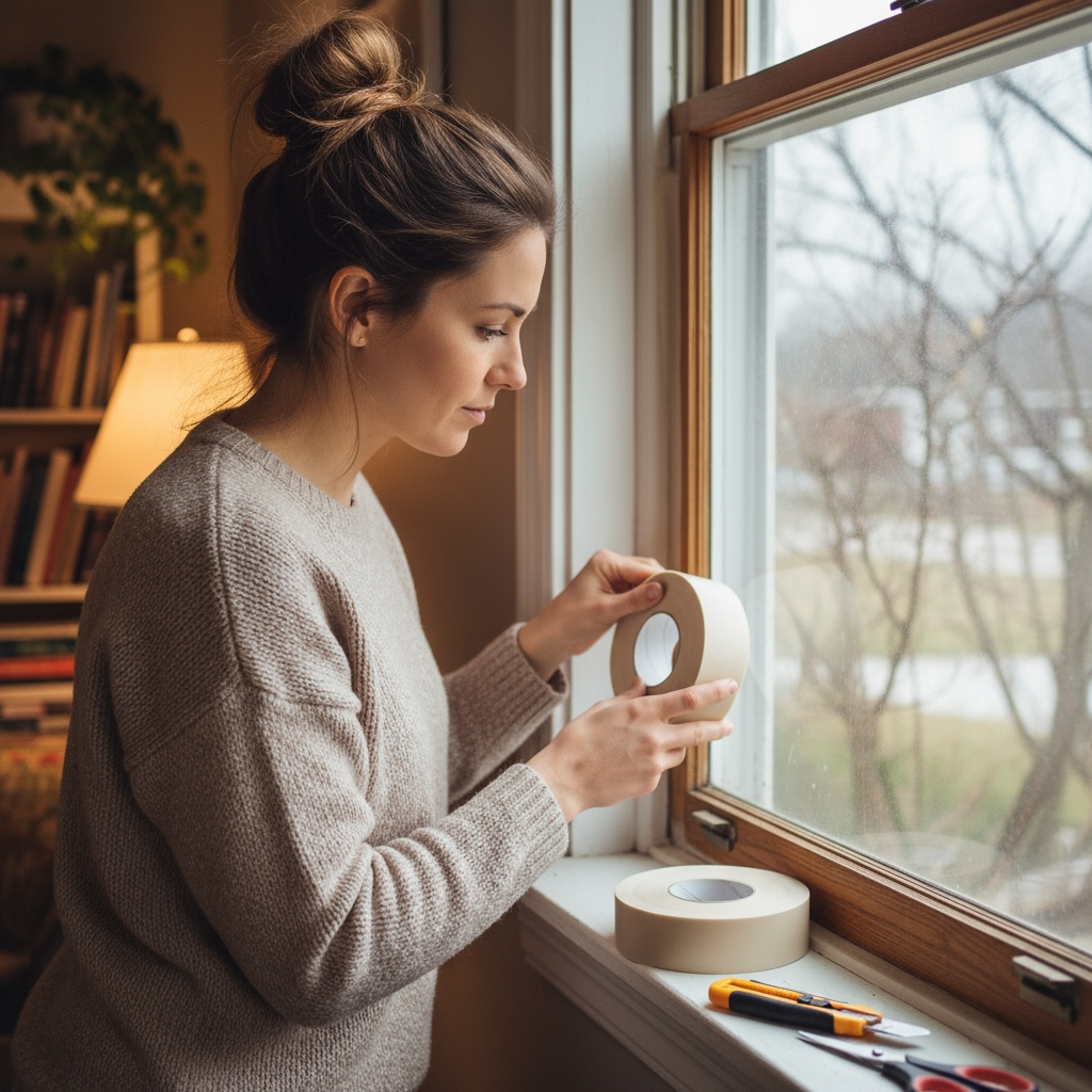 Joint de Calfeutrage Blanc 10m x 25mm Auto-Adhésif