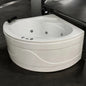 Baignoire hydromassage angle en acrylique - Dura Easy 114cmx114cm blanc - SQES