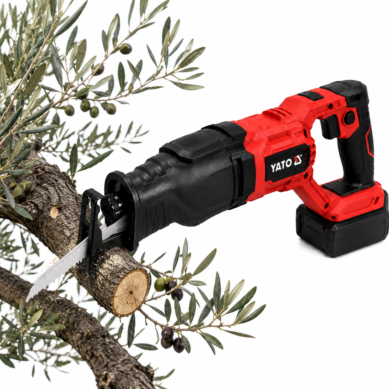 Scie à Sabre Sans Fil YATO 18V – Bois, Métal, Pvc & Viande
