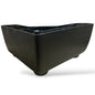Pieds de meuble forme L en plastic 11cmX11cm H5cm - Lot 8pcs NOIR - SQES