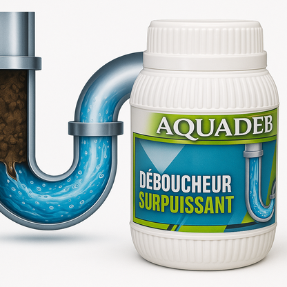  déboucheur AQUADEB
Déboucheur Surpuissant - AQUADEB - 300g