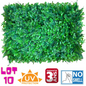 Lot de 10 Panneaux décoratif 3D NEVADA - Mur végétal artificiel - 60*40cm - SQES