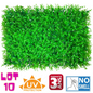 Lot de 10 Panneaux décoratif 3D VIRGINIA - Mur végétal artificiel - 60*40cm - SQES