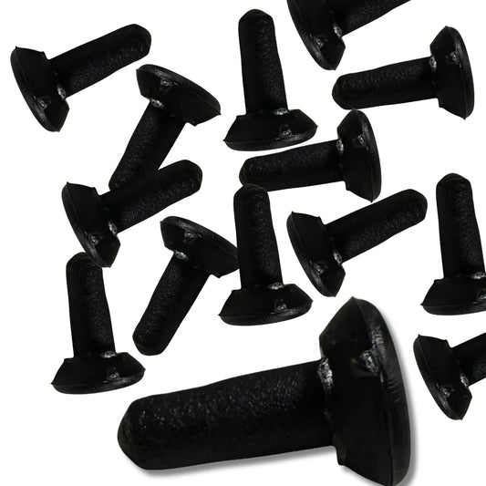 Patin clou pour tube rond D6mm - 50 pcs - SQES