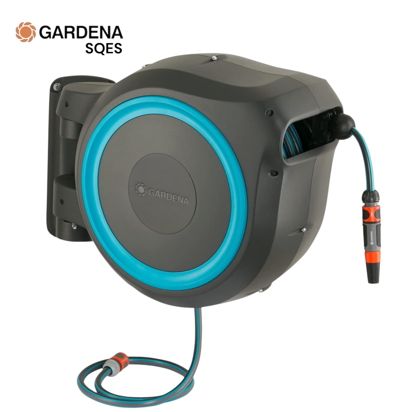 Dévidoir Automatique Mural RollUp M/L 25m GARDENA