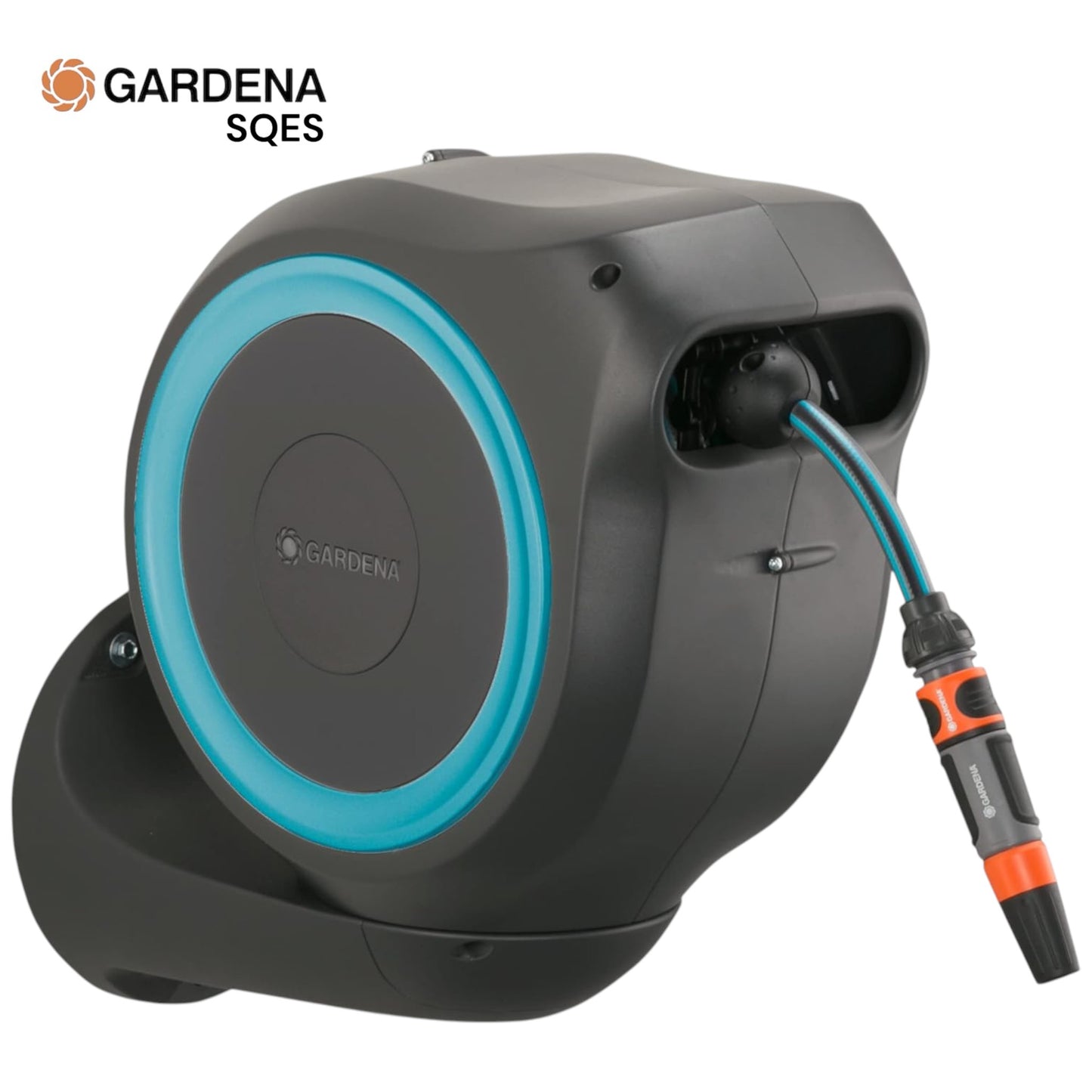 Dévidoir Automatique Mural RollUp S 15 m GARDENA