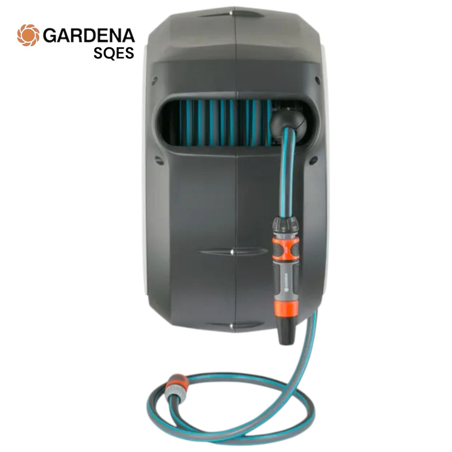 Dévidoir Automatique Mural RollUp M/L 25m GARDENA