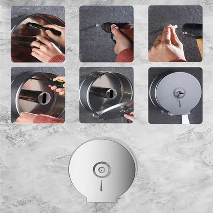 Distributeur Papier Hygiénique de toilette - inox - SQES