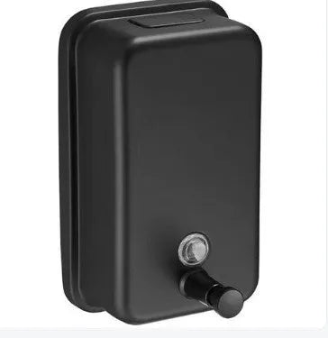 Distributeur de Gel, Savon Liquide, Murale Noir - SQES