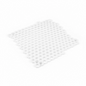 Caillebotis Rigide antidérapant Blanc - Carreaux de Drainage en PVC 30x30cm 10pcs