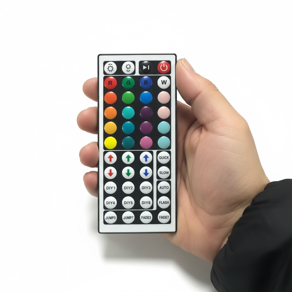 Télécommande Sans Fil 44 Touches RGB pour Ruban LED 3528 5050