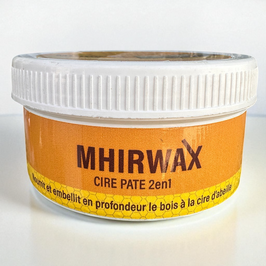 Cire d’Abeille Naturelle en pâte pour Bois 250ml