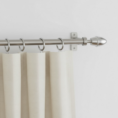 Bouchon pour tube rideau inox 16mm 12pcs