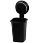 PORTE VERRE À VENTOUSE NOIR EN ABS EJIM - SQES