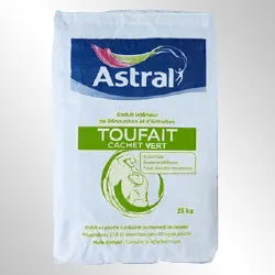 TOUFAIT VERT ASTRAL 25 KG - SQES