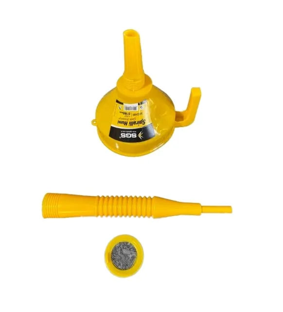 Entonnoir en Plastique Jaune – Polyvalent et Résistant - SQES