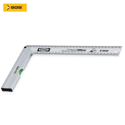 Equerre de Menuisier avec Niveau 350mm - SQES