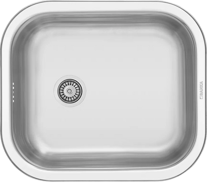 Evier Inox 54x40 cm - 1 Cuve Rectangulaire Encastrable | Banka Sinks - SQES