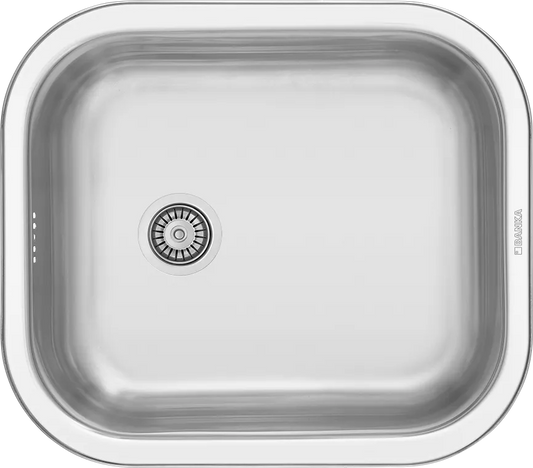 Evier Inox 54x40 cm - 1 Cuve Rectangulaire Encastrable | Banka Sinks - SQES