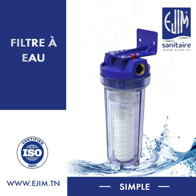 Filtre à Eau - Anti calcaire - simple - Ejim - SQES