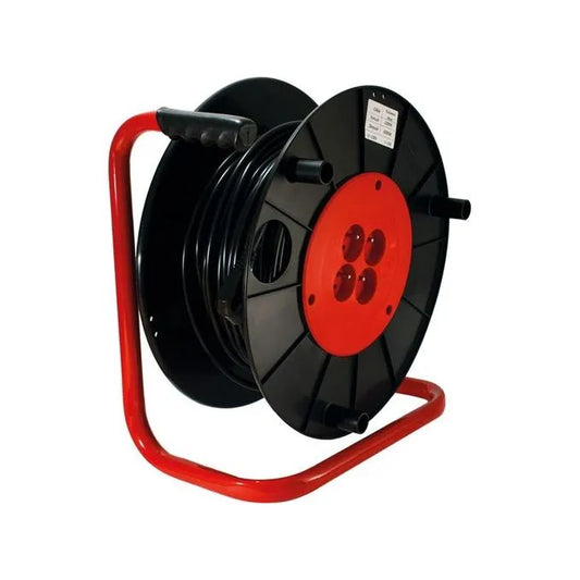 Enrouleur de 4 prise 2P+T - Câble 3 G 1.5 mm 2 - 50 m - SQES
