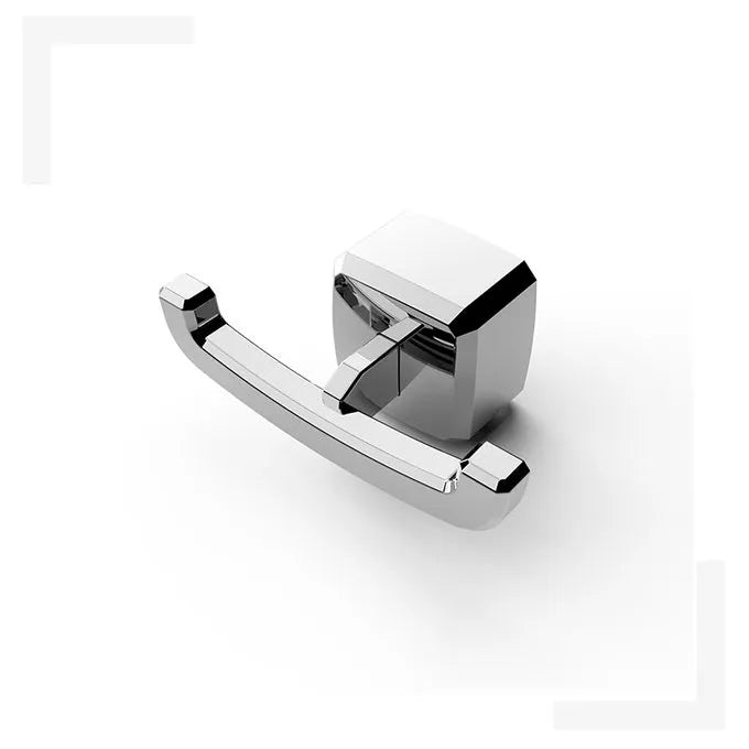 Ensemble accessoires Salle De Bain - En plastique chrome - 5 Pièces - SQES