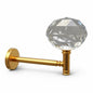 Embrasse Rideau Cristal Dorée (2pcs)