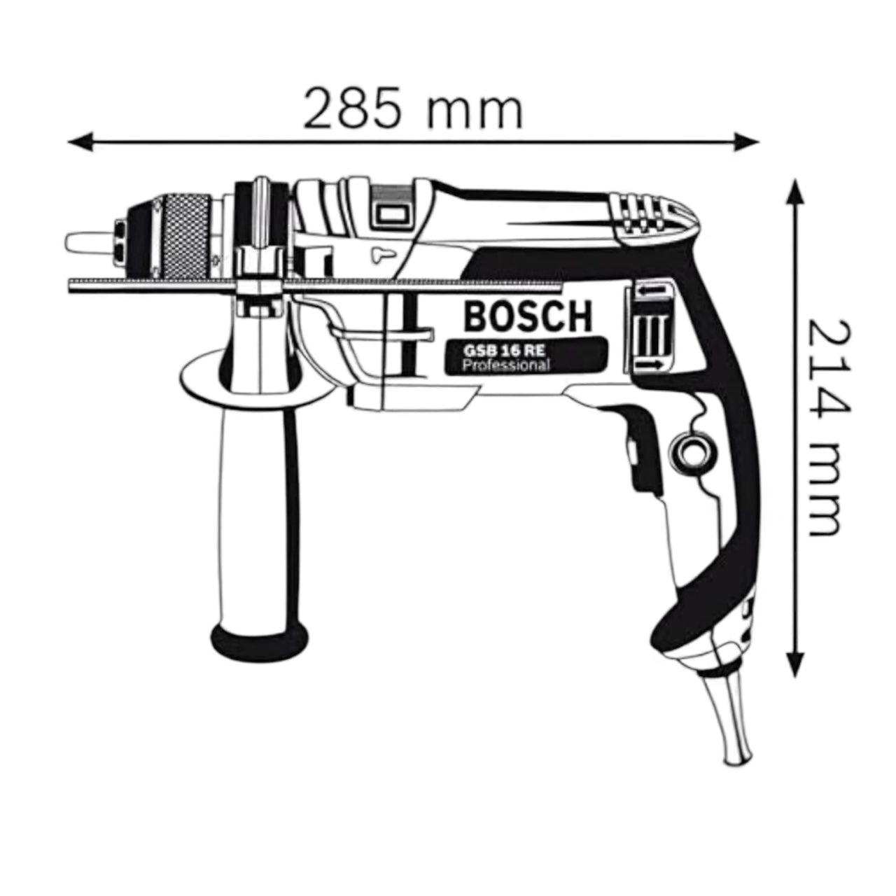 Perceuse à Percussion 550W GSB1300 BOSCH
