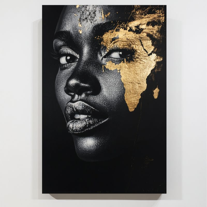 Toile à Peindre Vierge Noire 50×70 cm – Acrylique & Huile