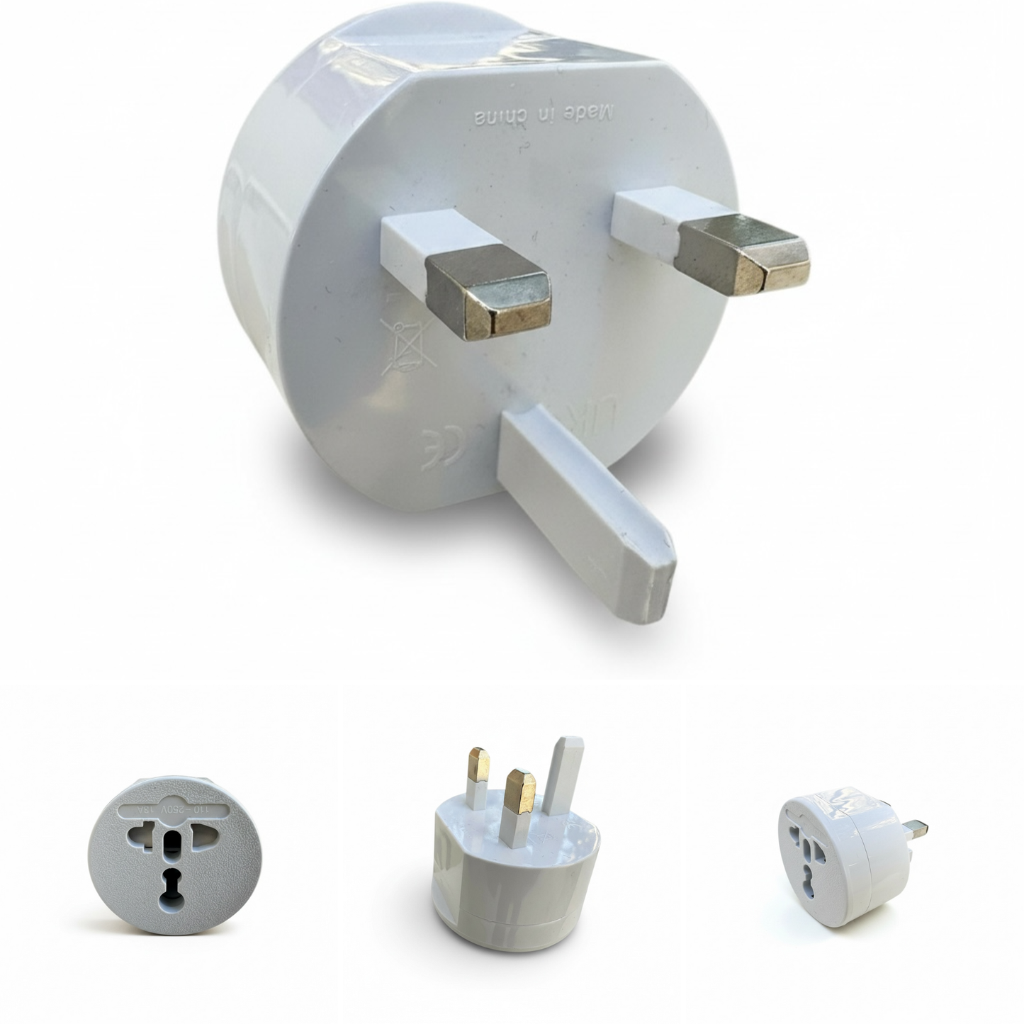Adaptateur Prise Voyage UK vers FR