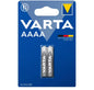 VARTA Piles AAAA Alkaline 1,5V LR4 BP2 - Ultra-Compact Power