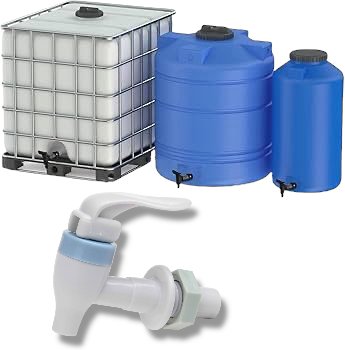Robinet en plastique pour réservoir d’eau - SQES