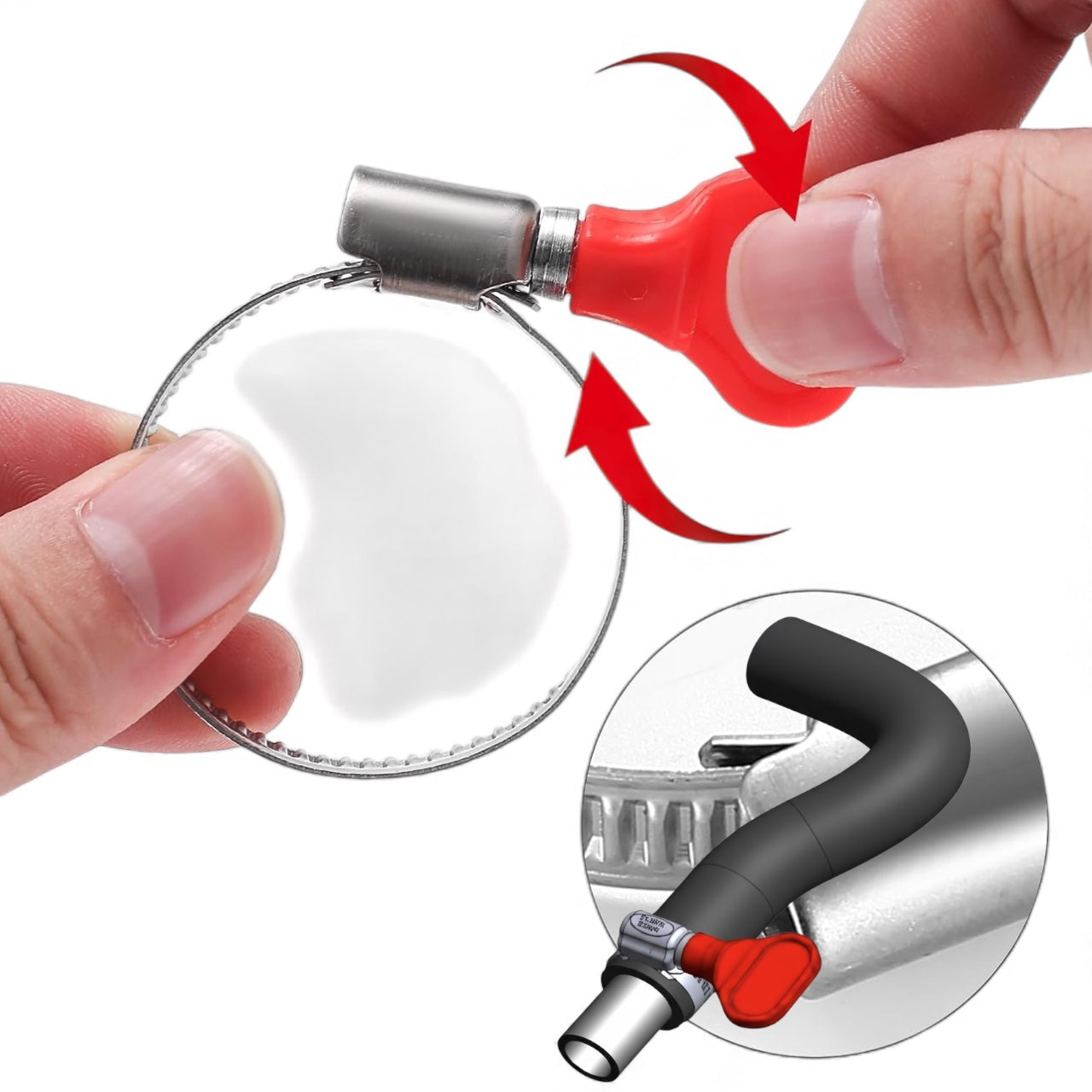 Collier de Serrage Papillon 10-16mm TORK - lot de 10 pcs