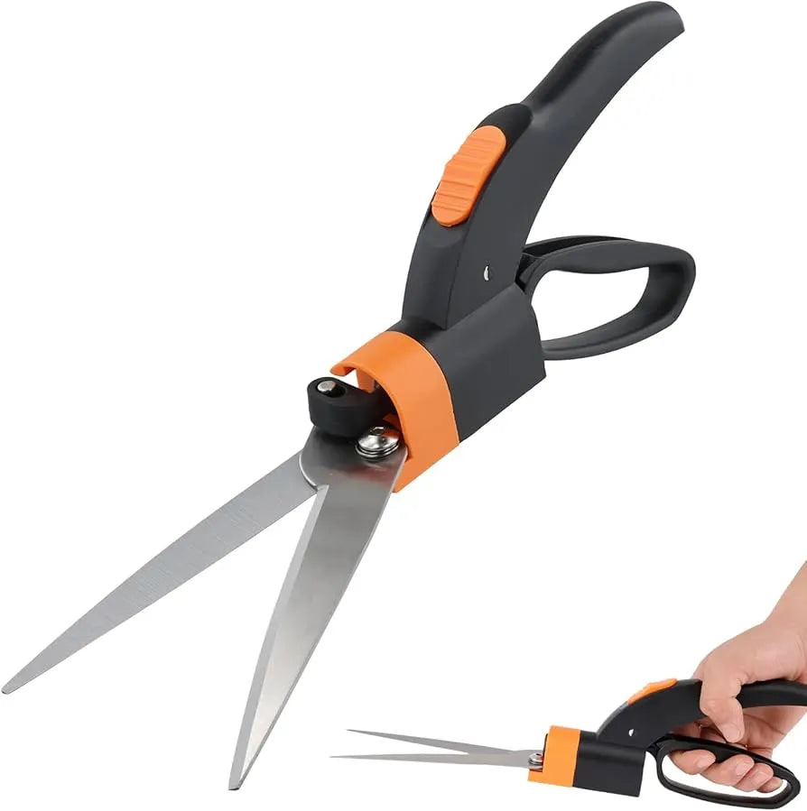 Finder Cisailles à gazon - Coupe bordure - Lames rotatives - Anti-bourrage - SQES