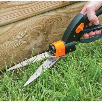 Finder Cisailles à gazon - Coupe bordure - Lames rotatives - Anti-bourrage - SQES