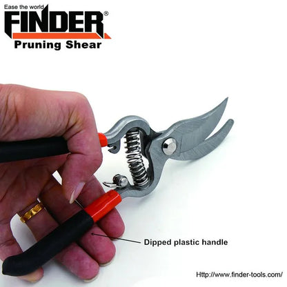 Finder Sécateur Professionnel Finder - Ciseaux - Cisaille de Jardin Coupe Branche 200MM - SQES