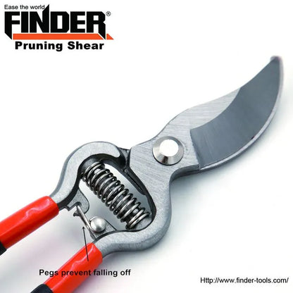 Finder Sécateur Professionnel Finder - Ciseaux - Cisaille de Jardin Coupe Branche 200MM - SQES