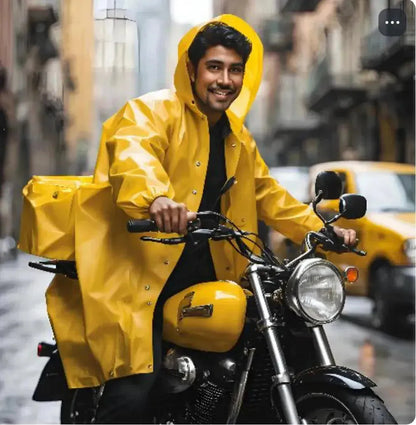 Manteau de pluie Jaune XL avec Paire de Bottes PVC antidérapantes - Vert - SQES