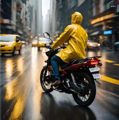 Manteau de pluie Jaune XL avec Paire de Bottes PVC antidérapantes - Vert - SQES