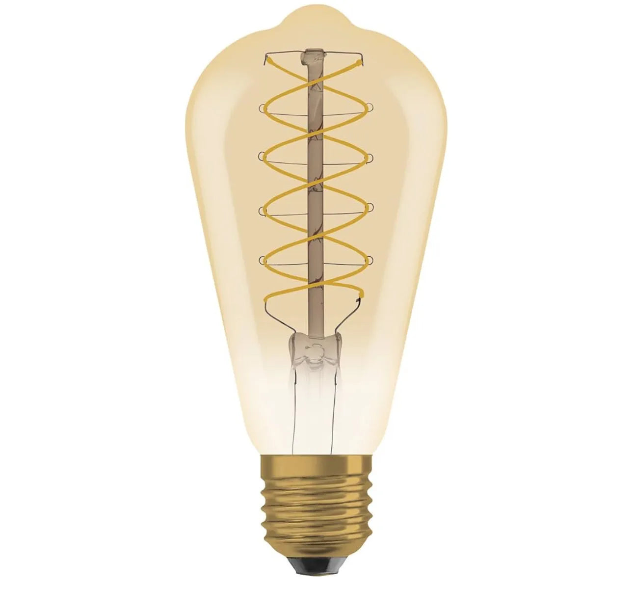 Ampoule LED Filament spiral- Vintage - E27 4W - 2000K - ST64 - SQES