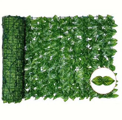 Clôture jardin, Brise vue végétal, Haie artificielle, vert 1mx3m - SQES