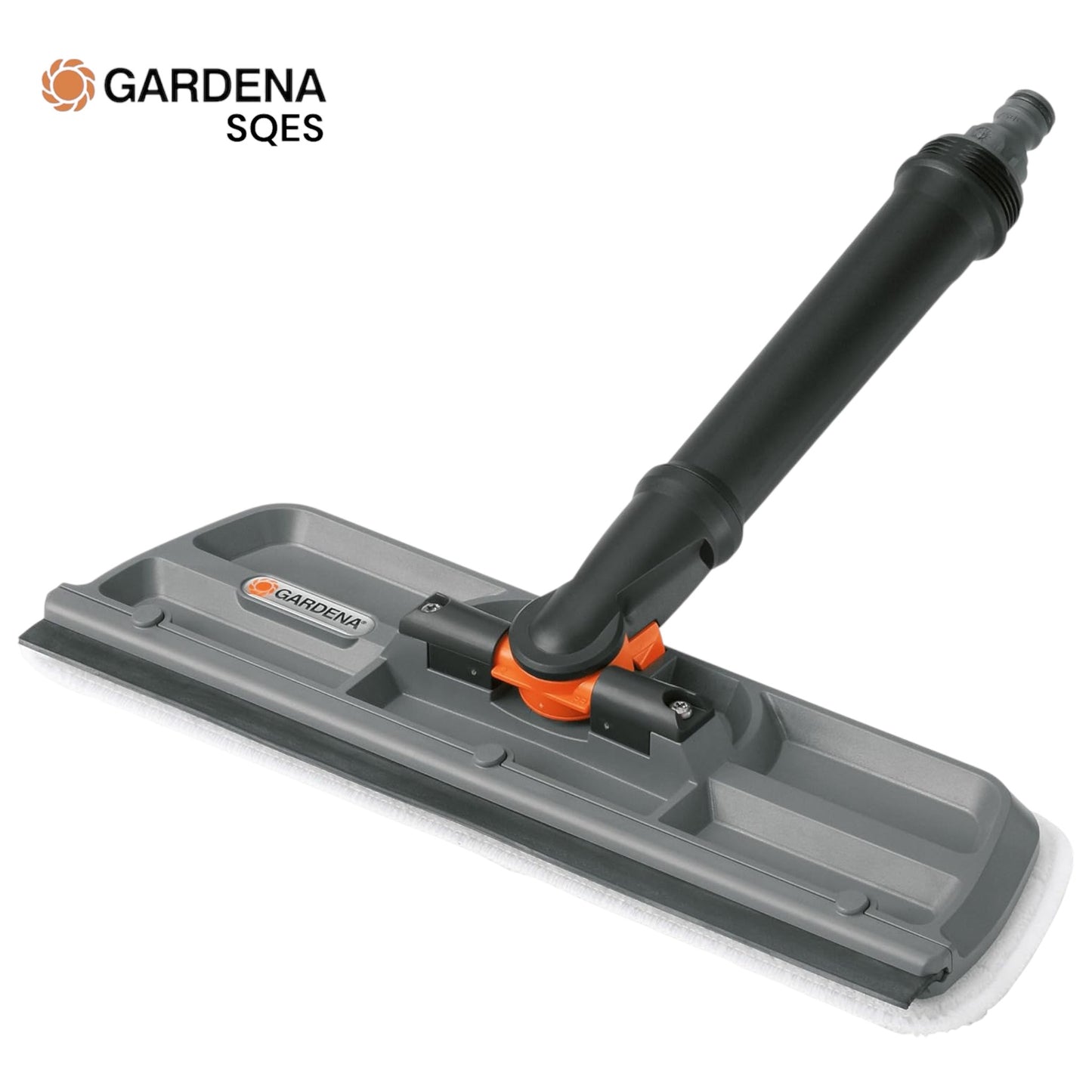 BALAI LAVE-VITRE AVEC RACLETTE ET MICROFIBRE CLEANSYSTEM GARDENA (18808-20)