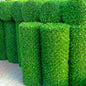 Grillage Gazonne - Grillage galvanisé avec gazon artificiel - Aspect lierre - Ultra couvrant - 1x10M - SQES