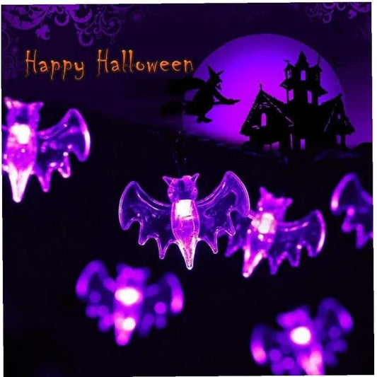 Guirlande LED lumineuse halloween Tunisie - fantômes - SQES