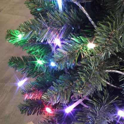 Guirlande lumineuse décoratif - Kit 100 LED multicolore - RGB- 10M - SQES