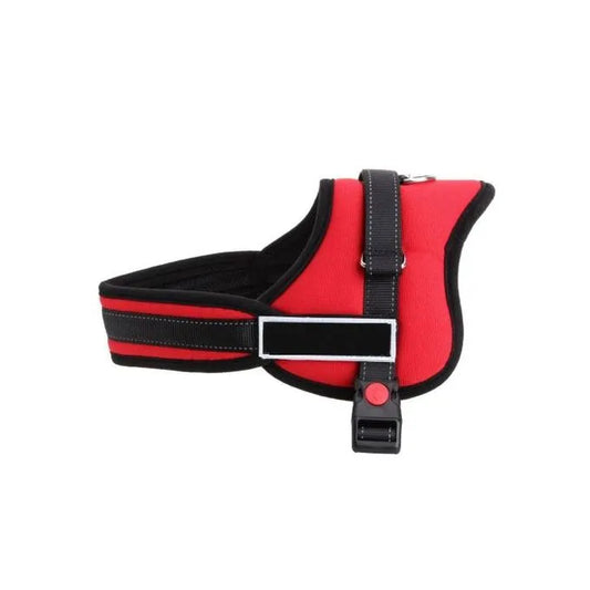 Harnais Pour Chien - Reglable - Rouge - L - SQES