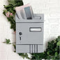 Boîte aux lettres - Boite postal - Inoxydable - 2500AR - Gris - SQES