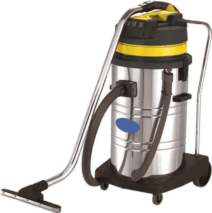 Aspirateur Eau Et Poussière Professionnel 80L 3000W Cuve Inox 3 Moteurs - SQES