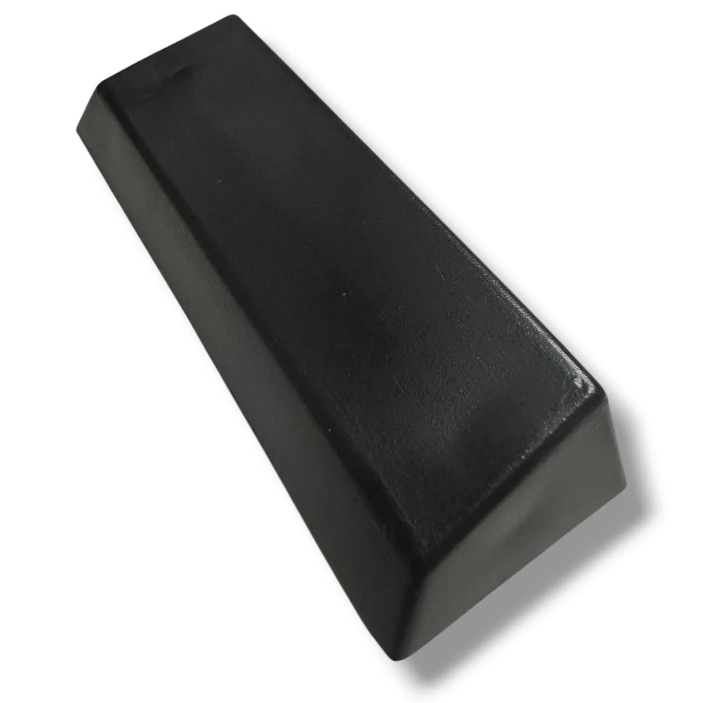 Poignée de meuble rectangulaire en plastic noir 75mm - 10pcs - SQES